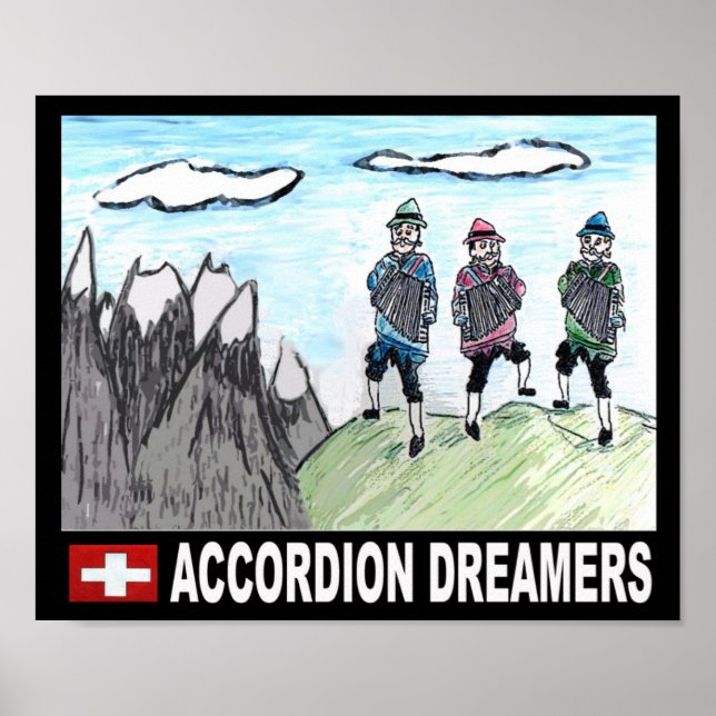 Póster Accordion Dreamers (Frente)