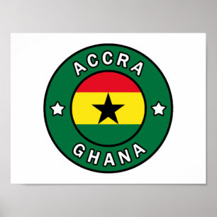 Póster Accra Ghana