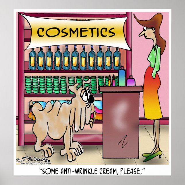 Póster Aceite de Perro Arrugado (Frente)