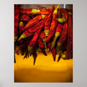 Póster Aceite del chile