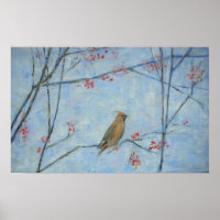 Aceite Waxwing 2013 sobre lienzo