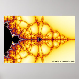 Póster Acelerador de partículas