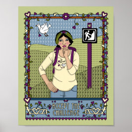 Póster Aceptar El Poster Challenge_A_8x10