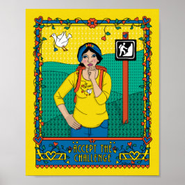 Póster Aceptar El Poster Challenge_B_8x10