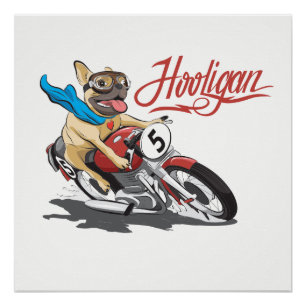 Póster Acerado corriente