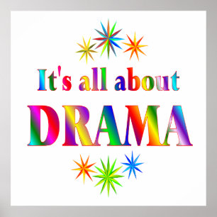 Póster Acerca del drama