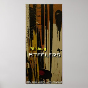 Póster Acereros de Pittsburgh