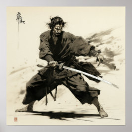 Póster Acero de alma: Samurai majestuoso