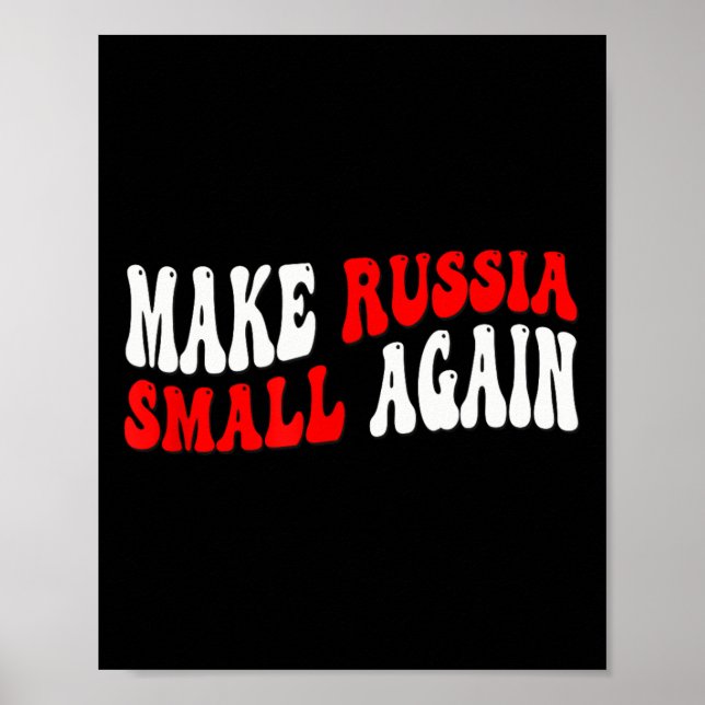 Póster Achicar Rusia de Nuevo  (Frente)