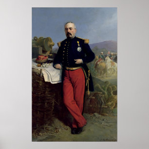 Póster Achille Bazaine 1867