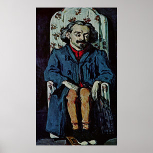 Póster Achille Emperaire - Paul Cezanne - c1868