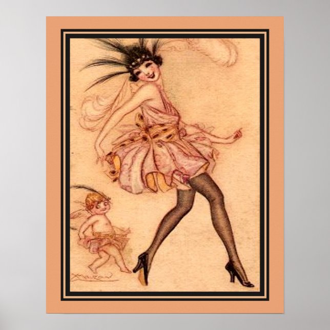 Póster Achille Mauzan, Art Deco, Vie Parisienne (Frente)