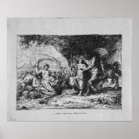 Achilles Taught by Centaur Chiron How to Play Lyre