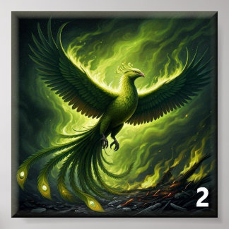 Póster Ácido elemental Phoenix #2