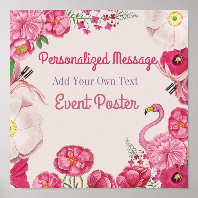 Póster Acontecimiento tropical (Frente)