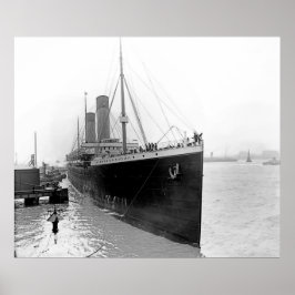 Póster Acoplamiento de RMS Oceanic