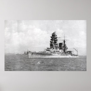 Póster Acorazado Nagato