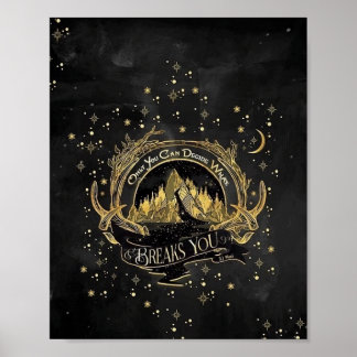 Póster Acotar Cita Sólo Tú Decides Lo Que Te Rompe