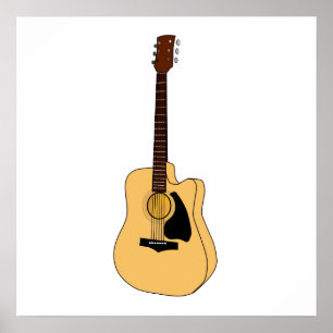 Póster Acoustic Guitar