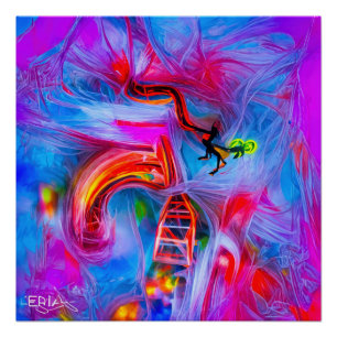 Póster Acrofobia