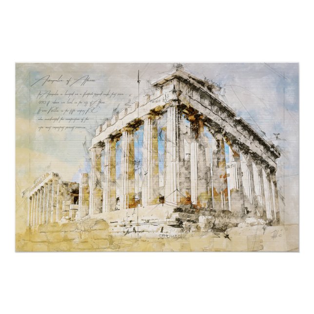 Póster Acropolis (Anverso)