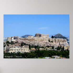Póster Acrópolis - Atenas