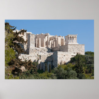 Póster Acrópolis del Poster de Atenas