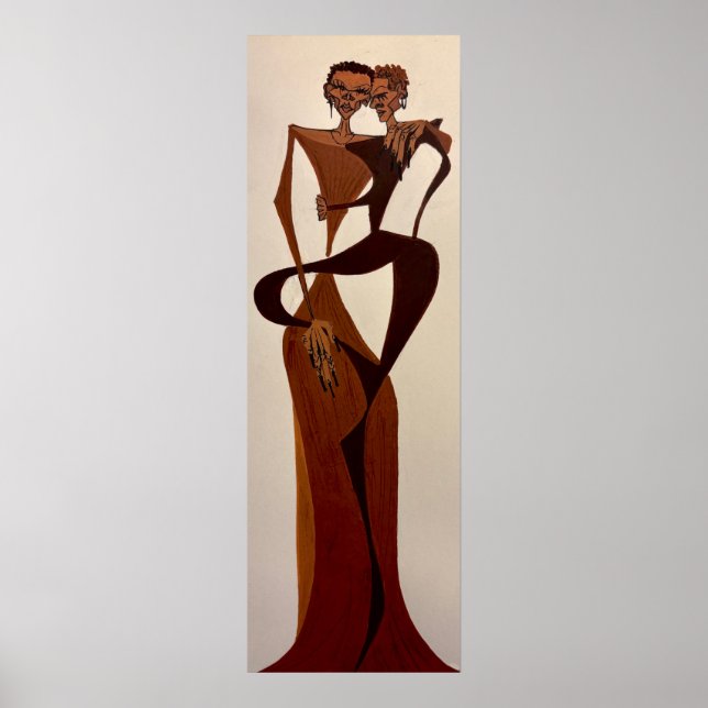 Póster acrylic drawing  (Frente)