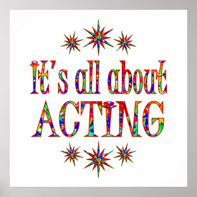 PÓSTER ACTING (Frente)