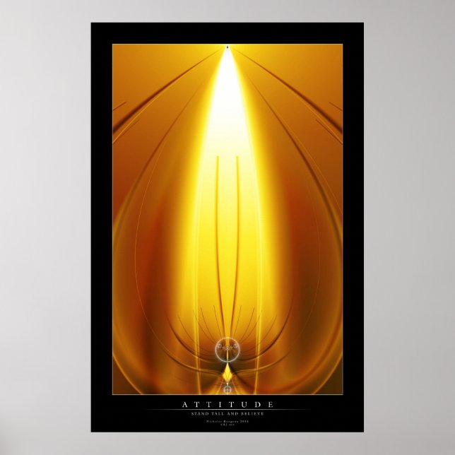 Póster Actitud (Frente)