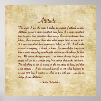 Póster Actitud.