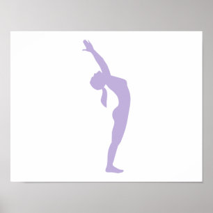 Póster Actitud de la yoga