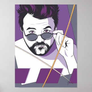 Póster Actitud de los años 80