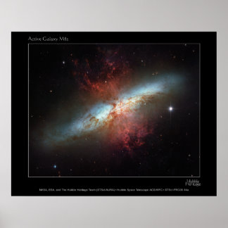 Póster ActiveGalaxyM82-2006-14a
