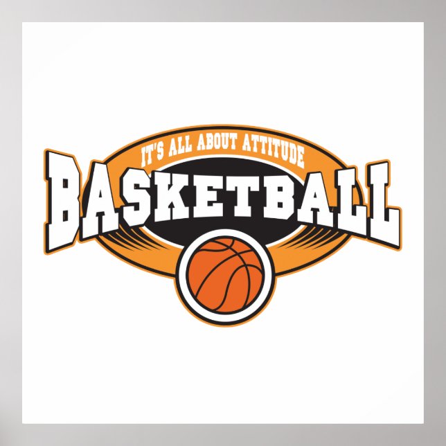 Póster Actividad del baloncesto (Frente)