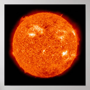 Póster Actividad solar al sol 3