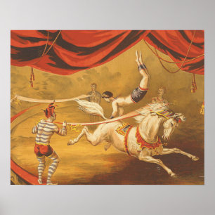 Póster Acto de circo de la CAMISETA