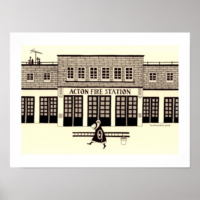 Póster Acton Scene (Frente)