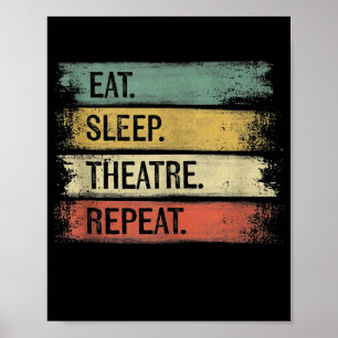 Póster Actor de Regalos Tecnológicos del Teatro Repetir e