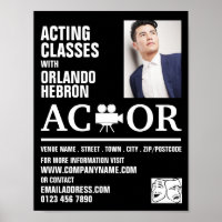 Actor, publicidad de clases en acción