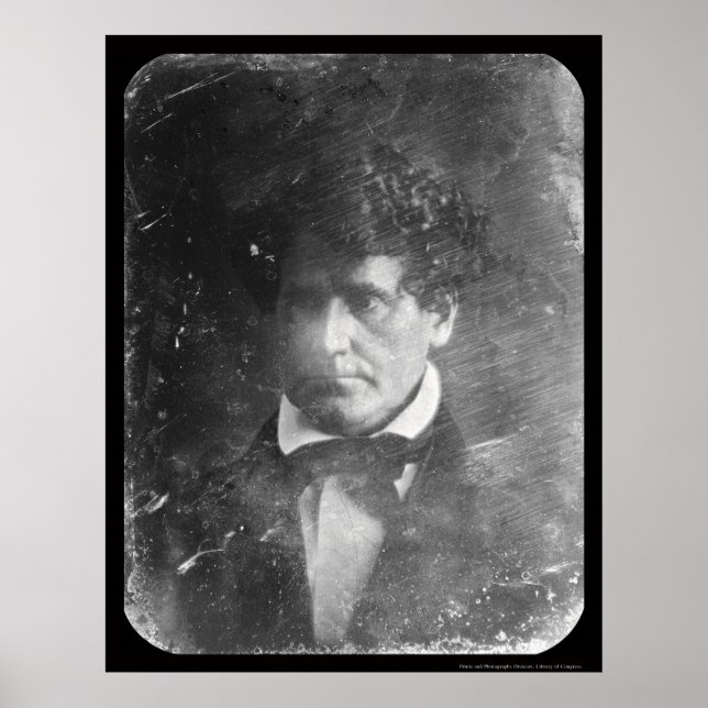 Póster Actor Thomas Hamblin Daguerreotype 1848 (Frente)