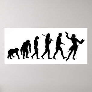 Póster Actores que actúan como actores de artes escénicas