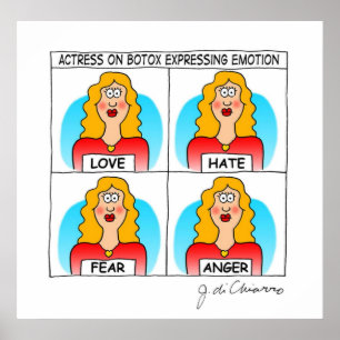Póster ACTRIZ del poster BOTOX