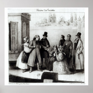 Póster Actuación de "Le Pere Goriot"