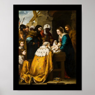 Póster Actuales regalos de Jesús de unos de los reyes