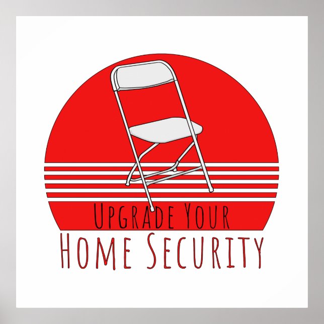 Póster Actualice su seguridad personal (Frente)