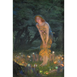 Póster Actualización de Edward Robert Hughes de la Noche