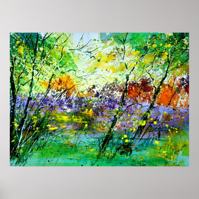 Póster acuarela 218090 (Frente)