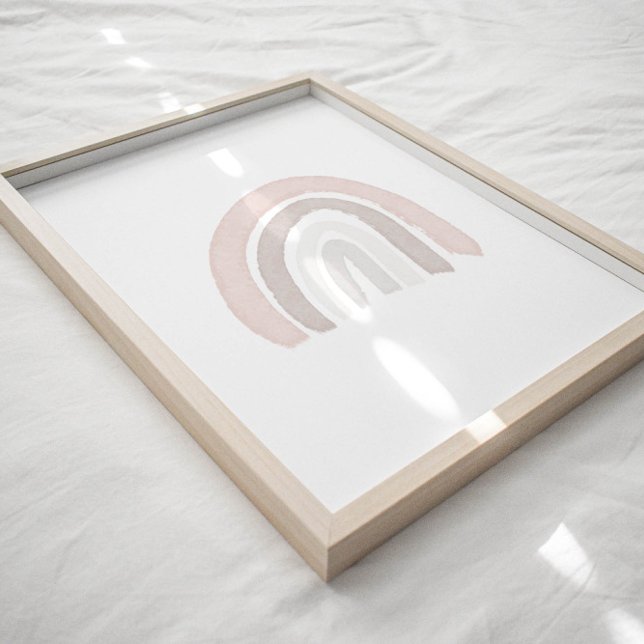 Póster Acuarela poster del arcoiris neutro (Subido por el creador)