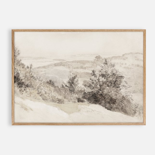 Póster acuarela vintage de Boxhill (Subido por el creador)